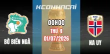 Kèo nhà cái Bờ Biển Ngà vs Na Uy – Vòng loại trực tiếp World Cup 00h00 ngày 01/07/2026