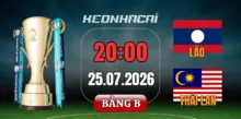 Kèo nhà cái Lào vs Thái Lan – Vòng bảng ASEAN Cup 20h00 ngày 25/07/2026